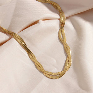 Madiorelle | Twisted Armband 18K Gold Aurevea Atelier