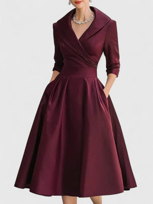 Zyrah | Elegant Midi Dress Aurevea Atelier
