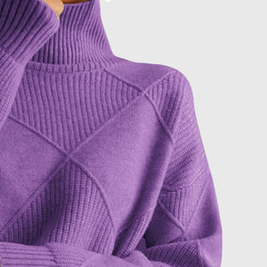 Angela™ - Turtleneck Sweater Aurevea Atelier