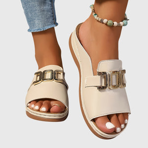 Kathryn™ | Comfy Buckle Sandals Aurevea Atelier