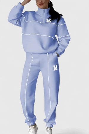 Alessyanna | Comfortable Two-Piece Lounge Set Aurevea Atelier