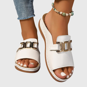 Kathryn™ | Comfy Buckle Sandals Aurevea Atelier