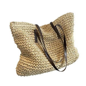 Olivia - Woven Tote Bag Aurevea Atelier