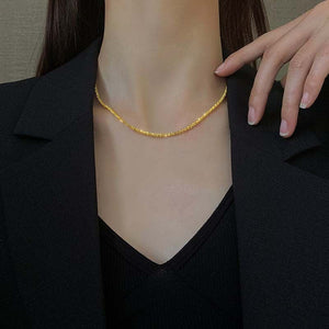 Karelieth | Beach Necklace 18K Gold Aurevea Atelier
