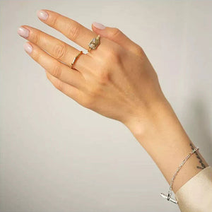 Aurizette | Sunray Ring 18K Gold Aurevea Atelier