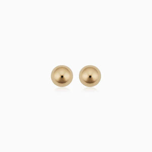 Soravelle | Round Earrings 18K Gold Aurevea Atelier
