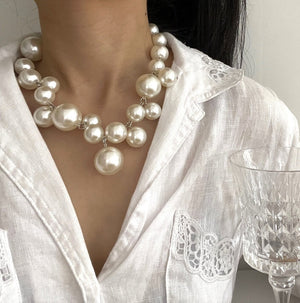 Charming Pearl Necklace Aurevea Atelier