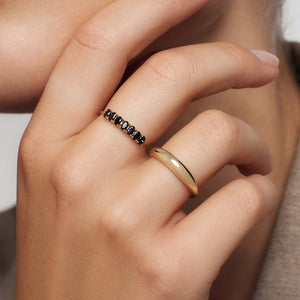 Velerianne | Solid Ring 14k Gold Aurevea Atelier