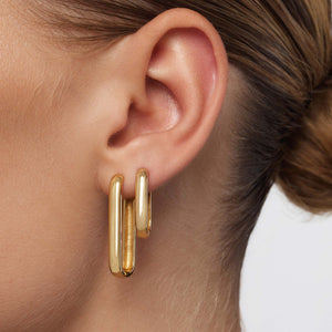 Vivarynne | Icon Hoops 18K Gold Aurevea Atelier