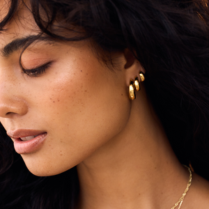 Rhaquellee | Earrings 14k Gold Aurevea Atelier