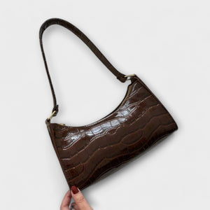 Olivia - Shiny Leather Bag Aurevea Atelier