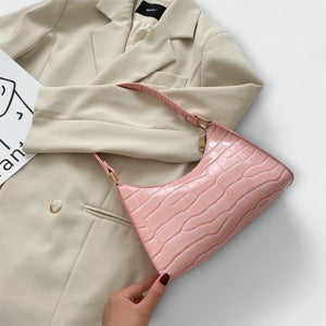 Olivia - Shiny Leather Bag Aurevea Atelier