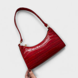 Olivia - Shiny Leather Bag Aurevea Atelier