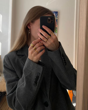 Jaylinette | Big Ring 18K Gold Aurevea Atelier