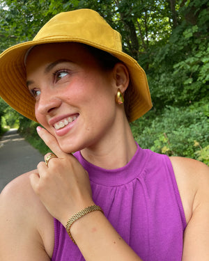 Jaylinette | Big Ring 18K Gold Aurevea Atelier