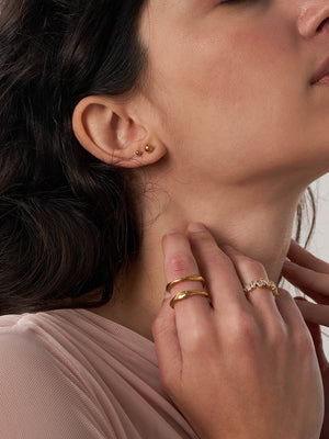 Tazalyette | Diamond Ring 18k Aurevea Atelier