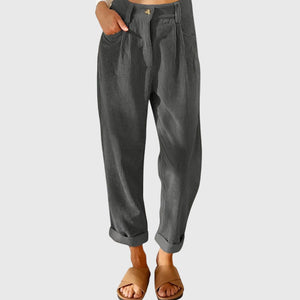 Jana - Modern Cord Pants Aurevea Atelier