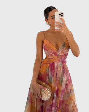 Giselle™ | Floral Maxi Dress Aurevea Atelier