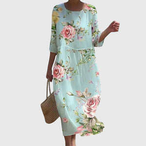 Hayley™ | Stylish Floral Maxi Dress Aurevea Atelier