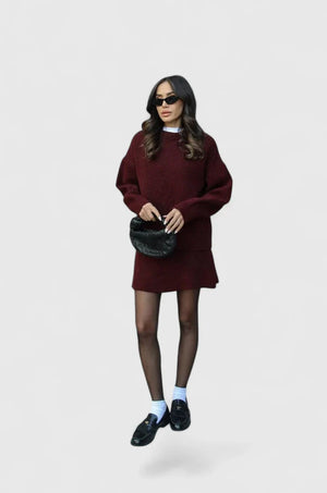 Ximaryell | Comfortable Sweater Set Aurevea Atelier