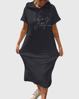 Marlowe™ | Casual Hoodie Dress Aurevea Atelier