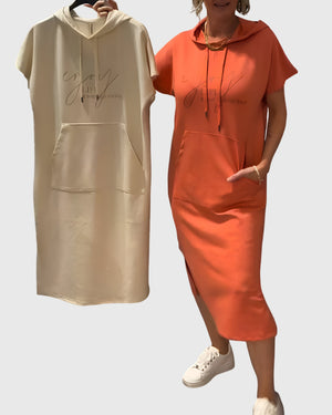 Marlowe™ | Casual Hoodie Dress Aurevea Atelier