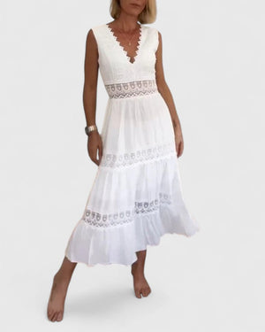 Alena | Elegant Midi Dress Aurevea Atelier