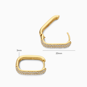 Arizaleth | Earrings 18k Gold Aurevea Atelier