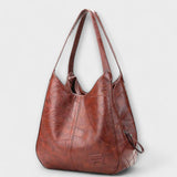 Olivia - Vintage Leather Bag Aurevea Atelier