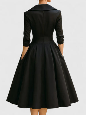 Yan | Elegant Midi Dress Aurevea Atelier