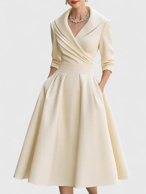 Zyrah | Elegant Midi Dress Aurevea Atelier