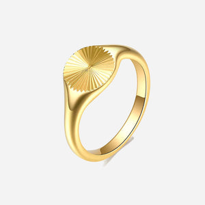 Rizavelle | Sunburst Ring 18K Gold Aurevea Atelier