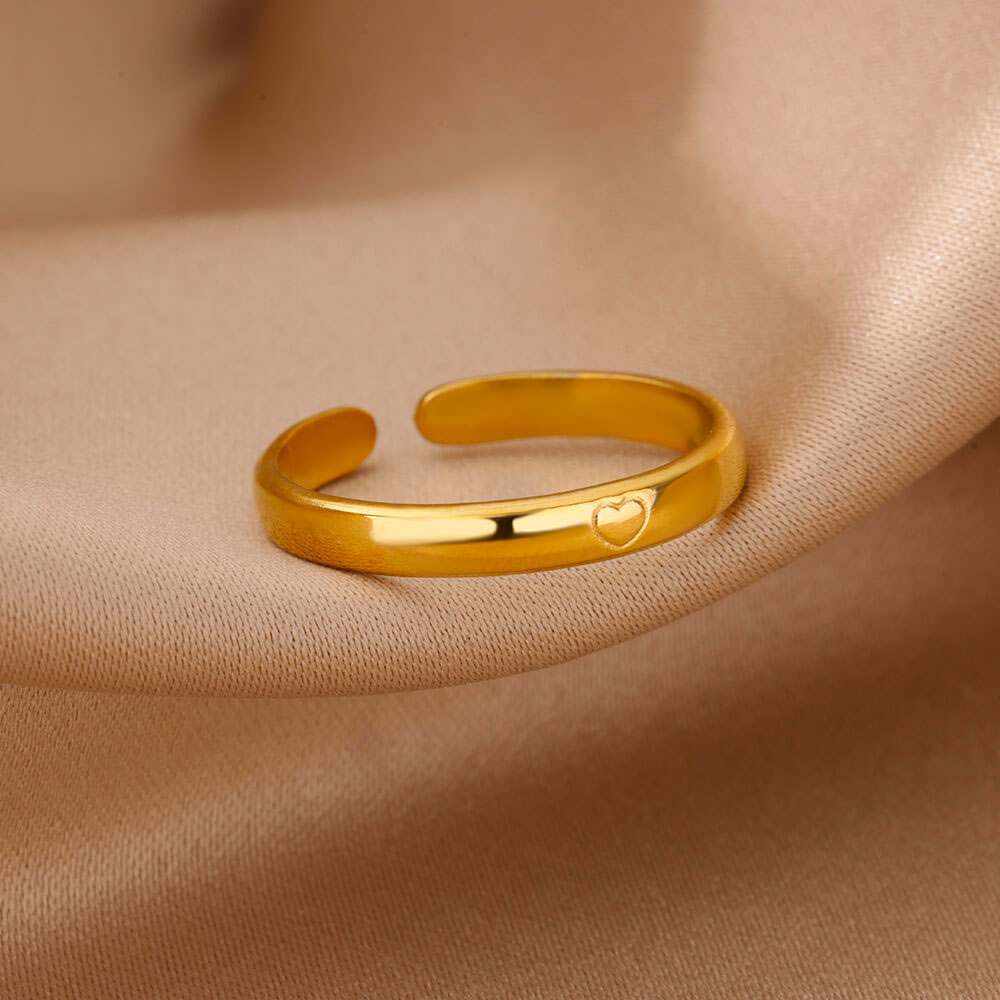 Leiannora | Love Ring 18K Gold Aurevea Atelier