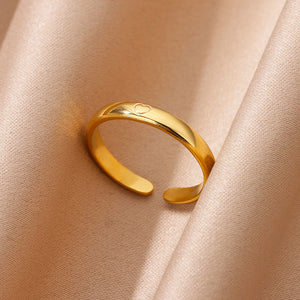 Leiannora | Love Ring 18K Gold Aurevea Atelier