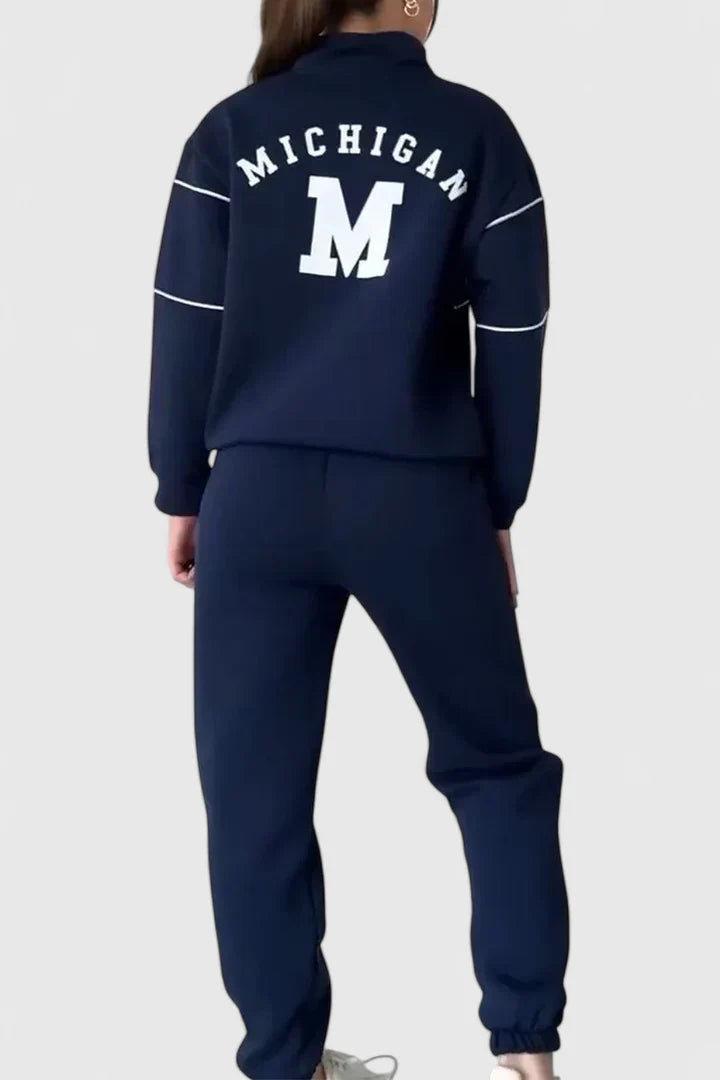 Alessyanna | Comfortable Two-Piece Lounge Set Aurevea Atelier