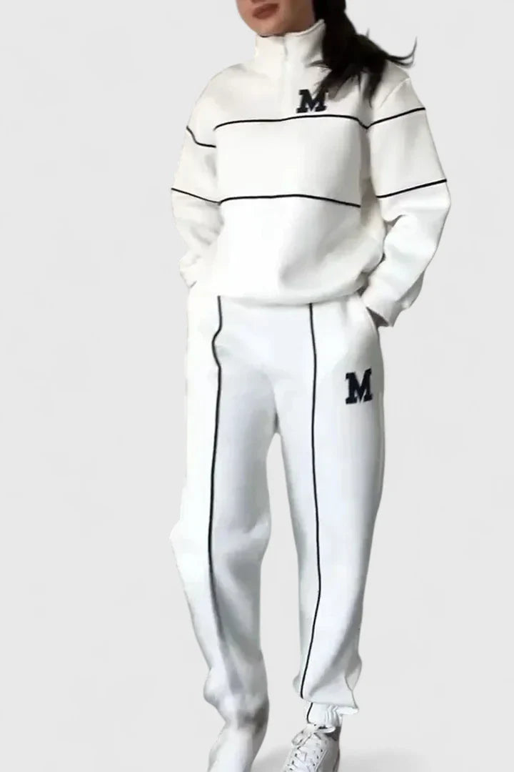 Alessyanna | Comfortable Two-Piece Lounge Set Aurevea Atelier