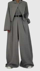 Anne | Elegant Jumpsuit Set with Blazer Aurevea Atelier