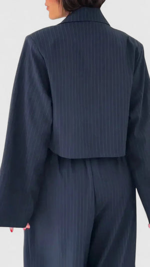 Anne | Elegant Jumpsuit Set with Blazer Aurevea Atelier