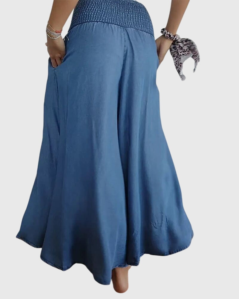 Isabella™ | Comfortable Pants with Elastic Waistband Aurevea Atelier