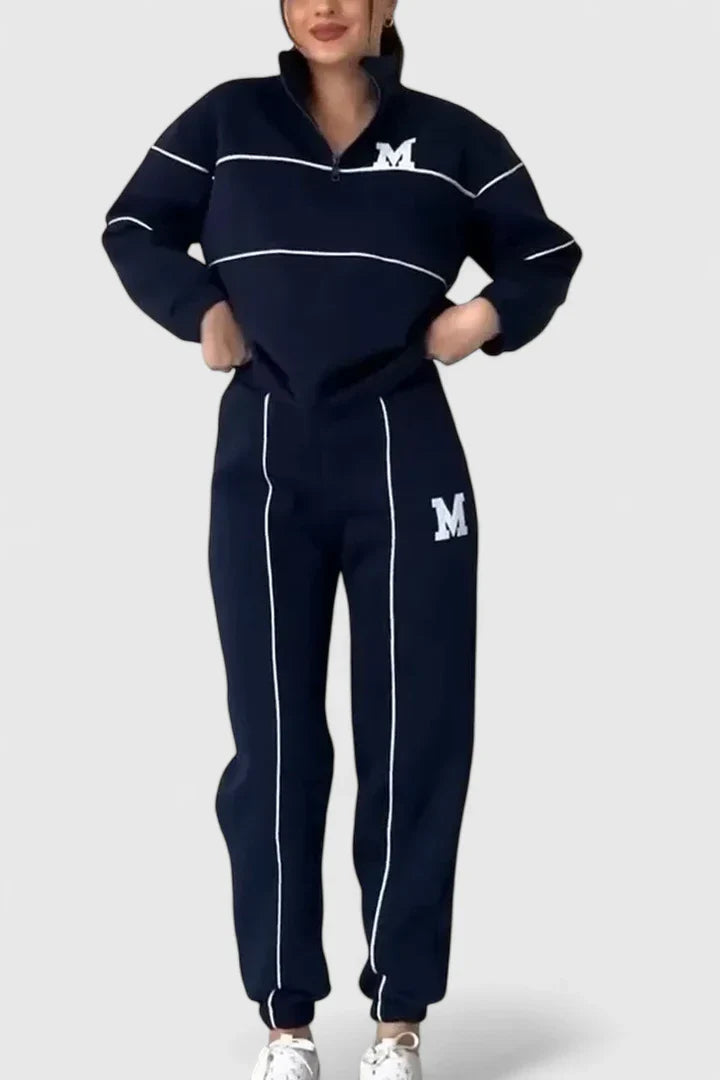 Alessyanna | Comfortable Two-Piece Lounge Set Aurevea Atelier