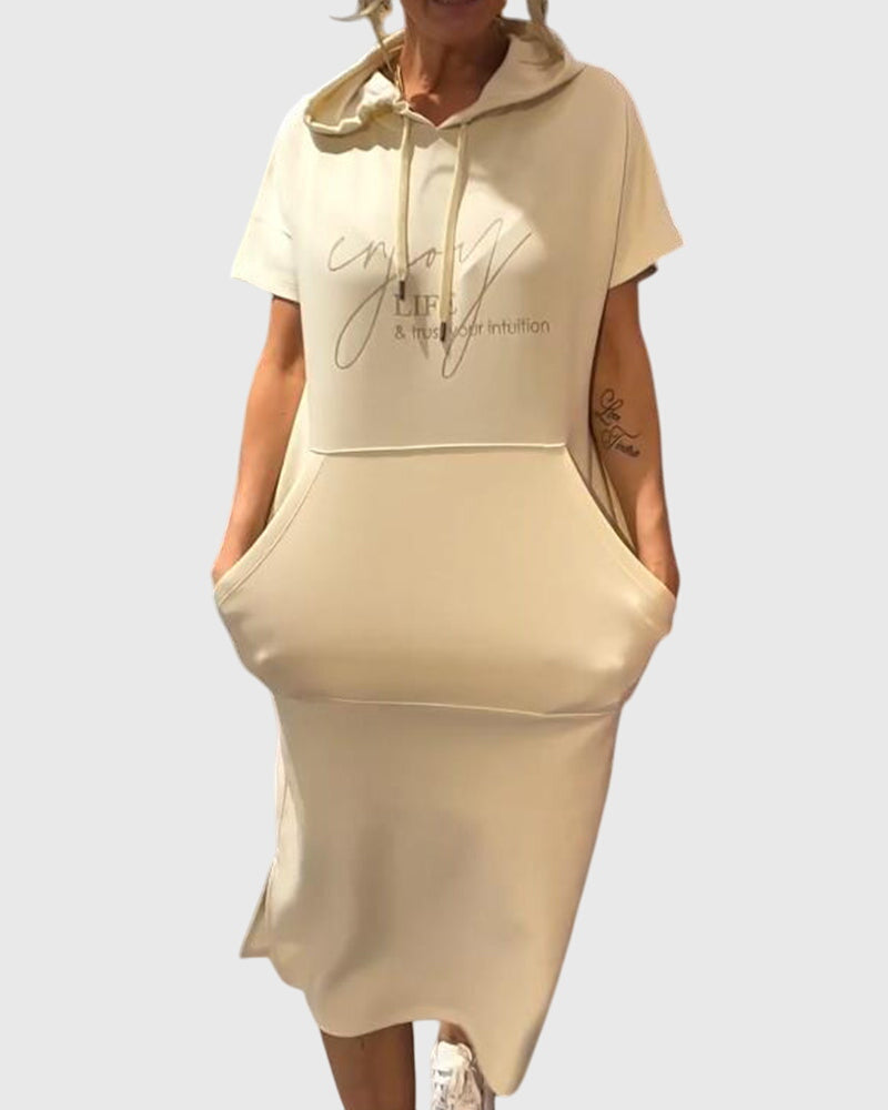 Marlowe™ | Casual Hoodie Dress Aurevea Atelier