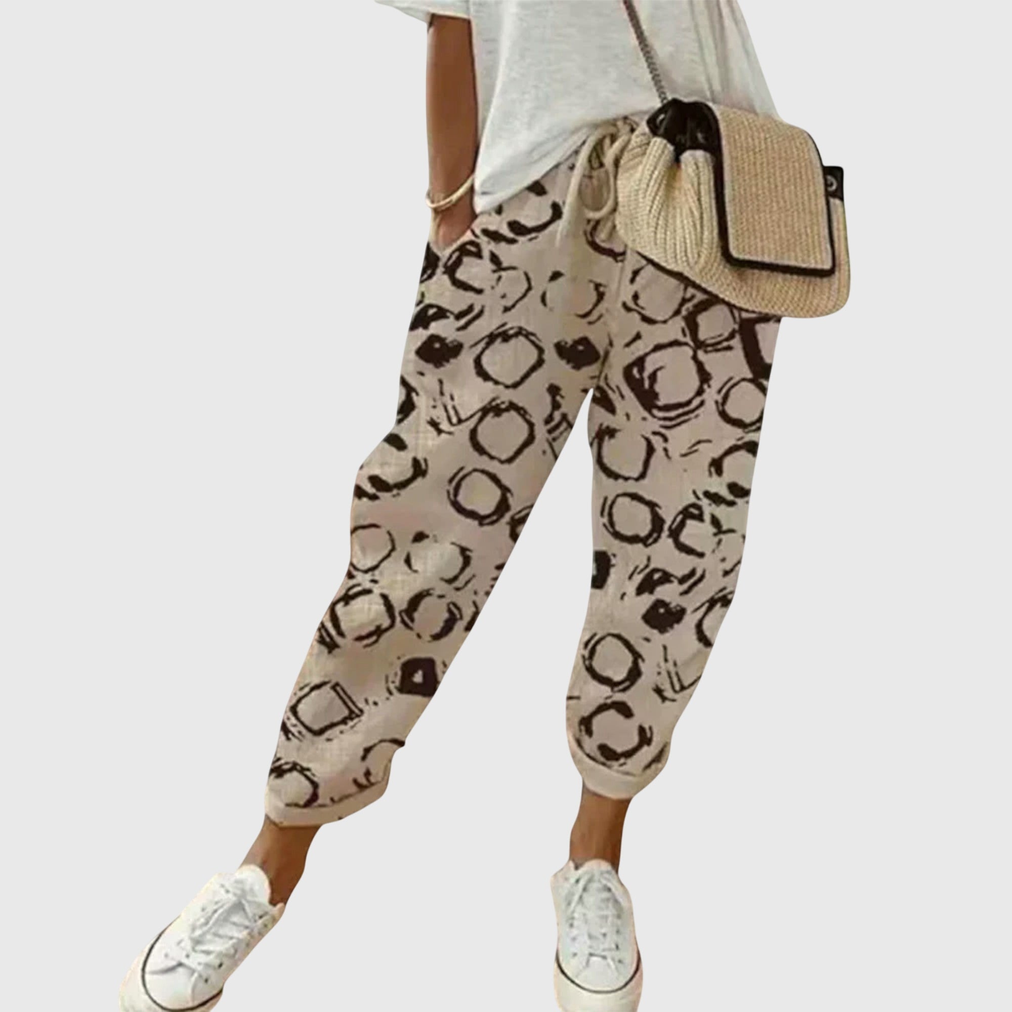 Burga - Comfortable Cotton Pants Aurevea Atelier