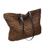 Olivia - Woven Tote Bag Aurevea Atelier