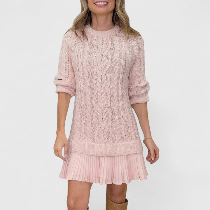 Ashlyndora | Elegant Sweater Dress Aurevea Atelier