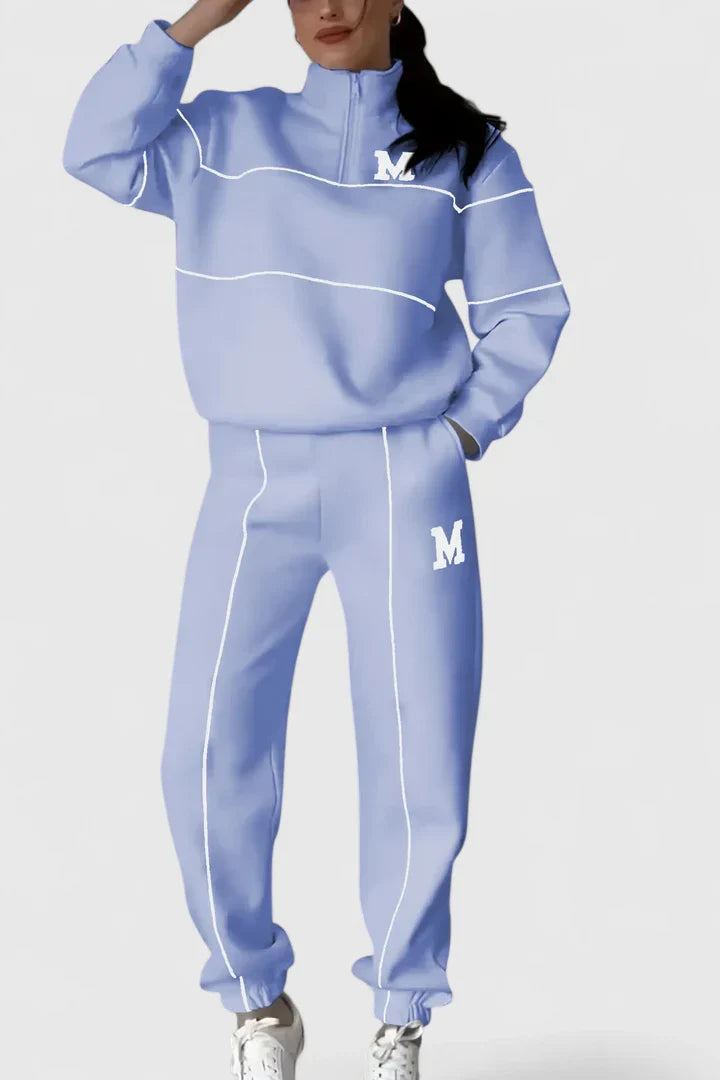 Alessyanna | Comfortable Two-Piece Lounge Set Aurevea Atelier