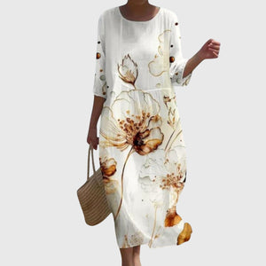 Hayley™ | Stylish Floral Maxi Dress Aurevea Atelier