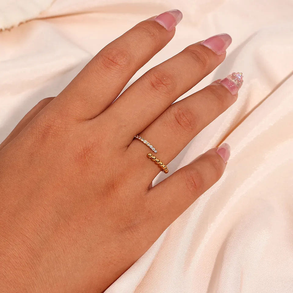 Sereliette | Shine Ring 18K Gold Aurevea Atelier