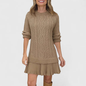 Ashlyndora | Elegant Sweater Dress Aurevea Atelier