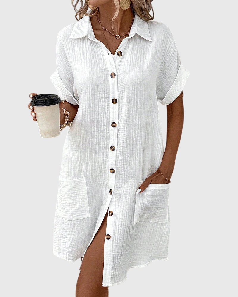 Caroline™ | Comfortable Dress Aurevea Atelier