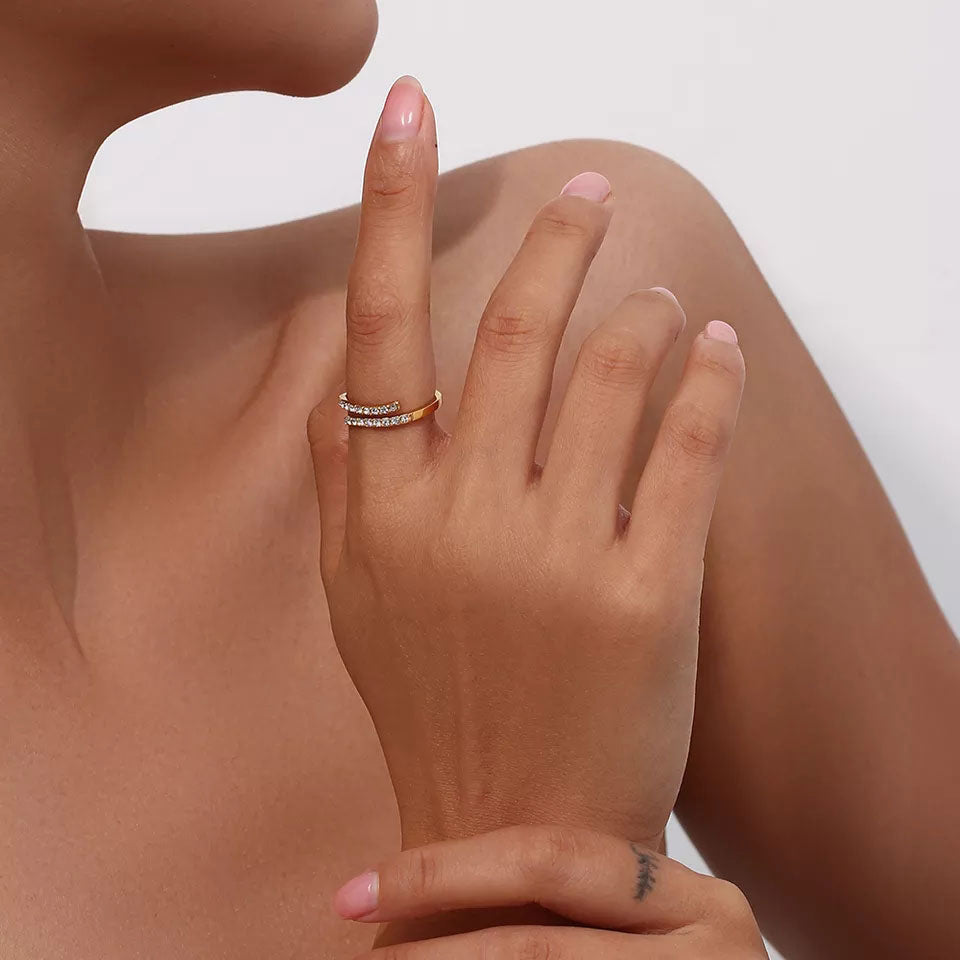 Miralyssa | Ring 18K Gold Aurevea Atelier